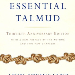 GET EPUB 🖋️ The Essential Talmud by  Adin Steinsaltz [KINDLE PDF EBOOK EPUB]