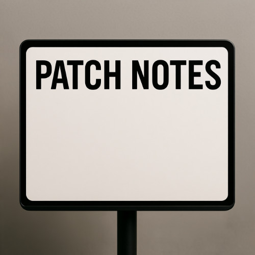 Patch Notes: Term Two
