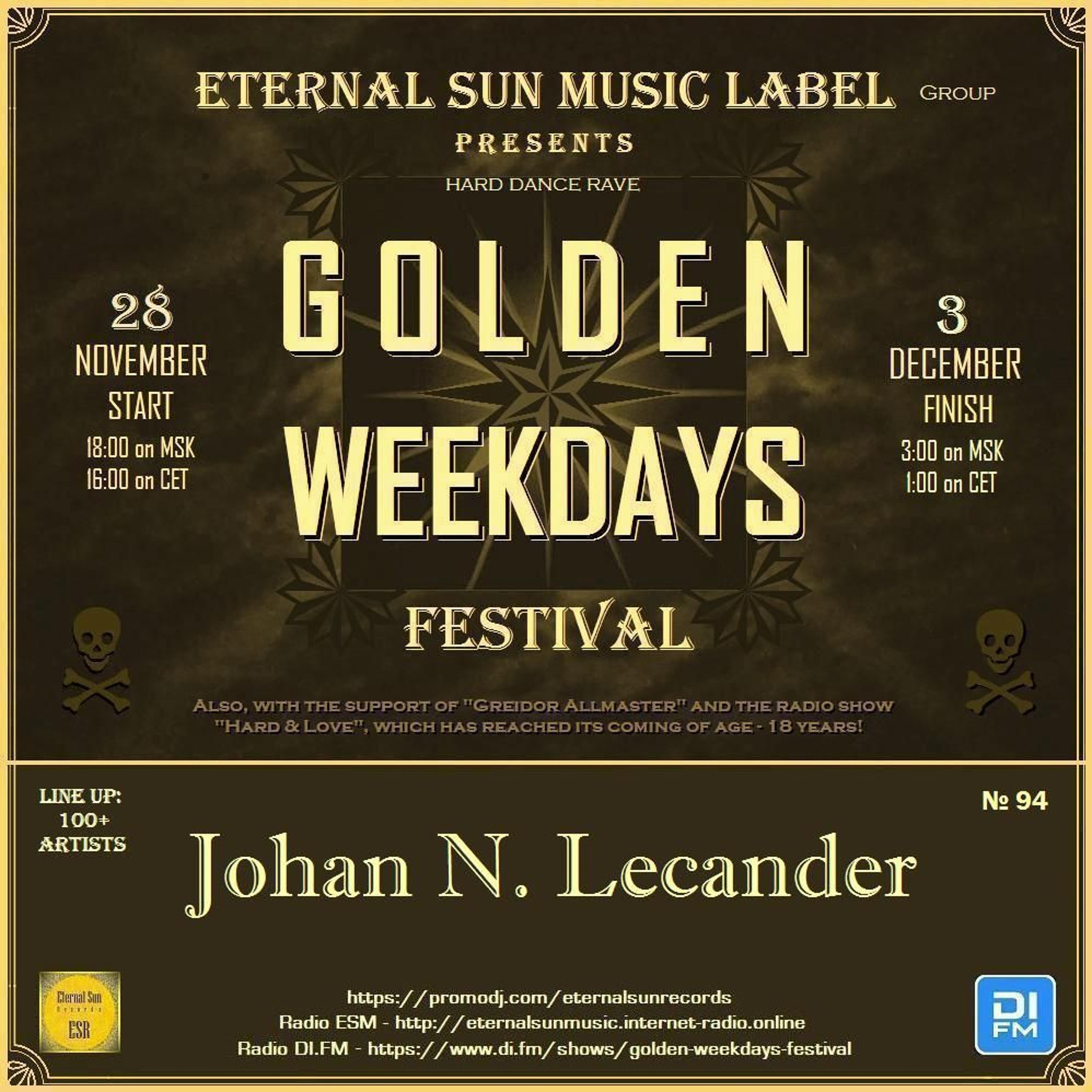 Johan N. Lecander Trance & Techno Mixes