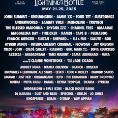 John Summit @ Lightning Stage, Lightning In A Bottle Festival, United States 2025-05-25