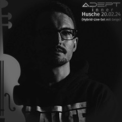 Adept @ HuschEcke 20.02. // Hybrid-Live-Set mit Geige