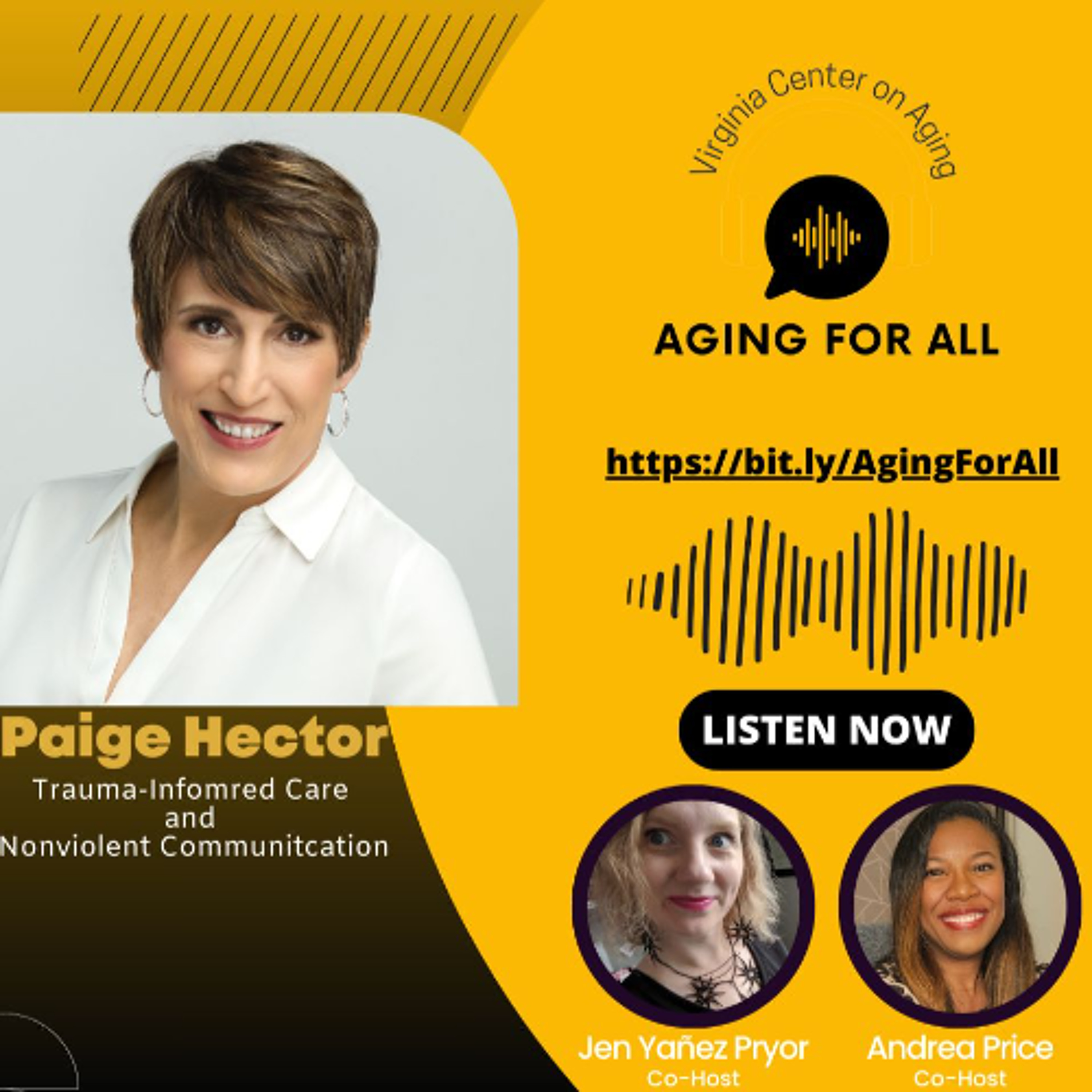 Trauma Informed Care and Nonviolent Communication with Paige Hector episode artwork