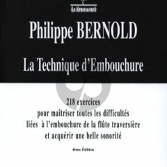 Philippe Bernold La Technique D