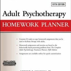 READ [PDF] Adult Hwp 5e With Download (PracticePlanners)