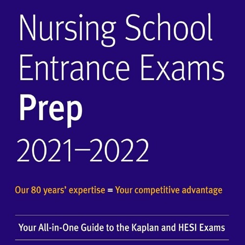 Stream Download Ebook Nursing School Entrance Exam Preps 2021 2022 Your All In One Guide From Kasiahaan Listen Online For Free On Soundcloud