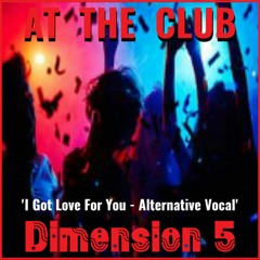 Dimension 5 - I Got Love For You - Alternative Female Vocal