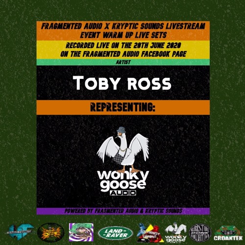 Toby Ross - Fragmented Audio X Kryptic Sounds Livestream Event Warm-Up Live Set