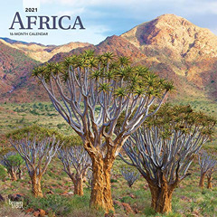 GET PDF 📪 Africa 2021 12 x 12 Inch Monthly Square Wall Calendar, Travel Africa Madag