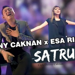 DENNY CAKNAN Ft. ESA RISTY - SATRU (OFFICIAL LIVE MUSIC)