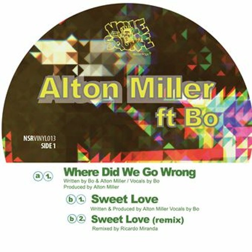 PREVIEW: Alton Miller Where Did We Go Wrong 12"