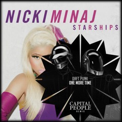 Starships One More Time (5HOURS & Capital People Remix) [Mark F Mashup]