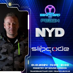 Slipcode - Live @ Trance Sanctuary Meets Peach NYD - Ministry of Sound - 01-01-2024