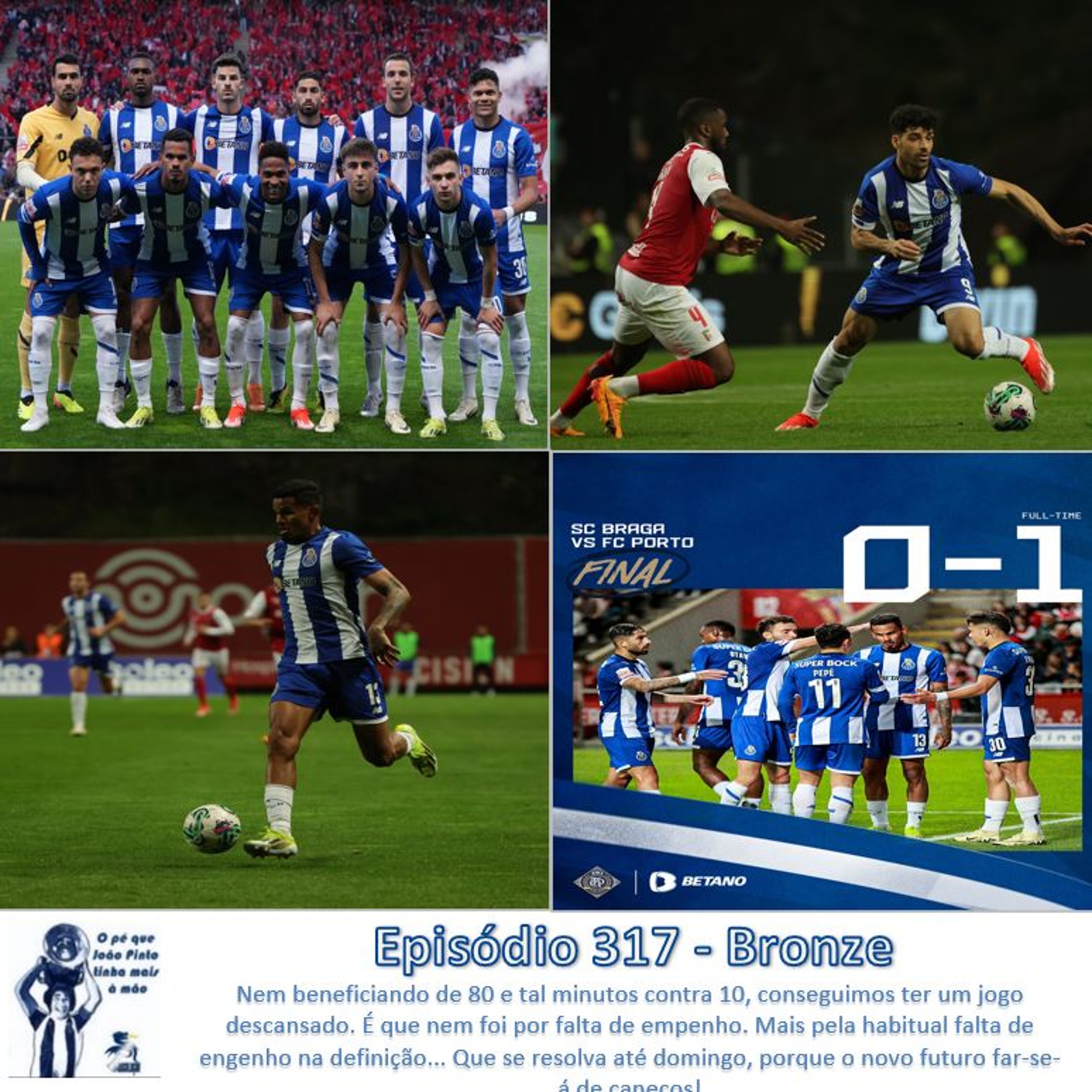 O pé que João Pinto tinha mais à mão