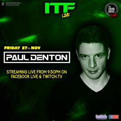 Paul Denton LIVE with ITF From The Sound House Dublin, 27.11.20