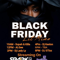 Black Friday Live Juggling On www.sparkonline.com