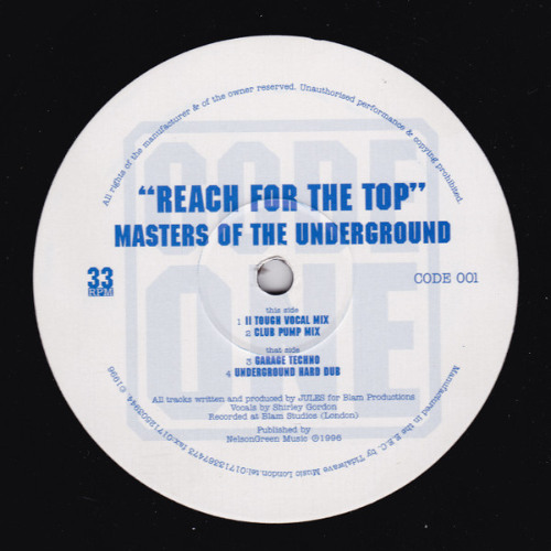 Masters Of The Underground - Reach For The Top (Saporta Edit) [FREE DOWNLOAD]
