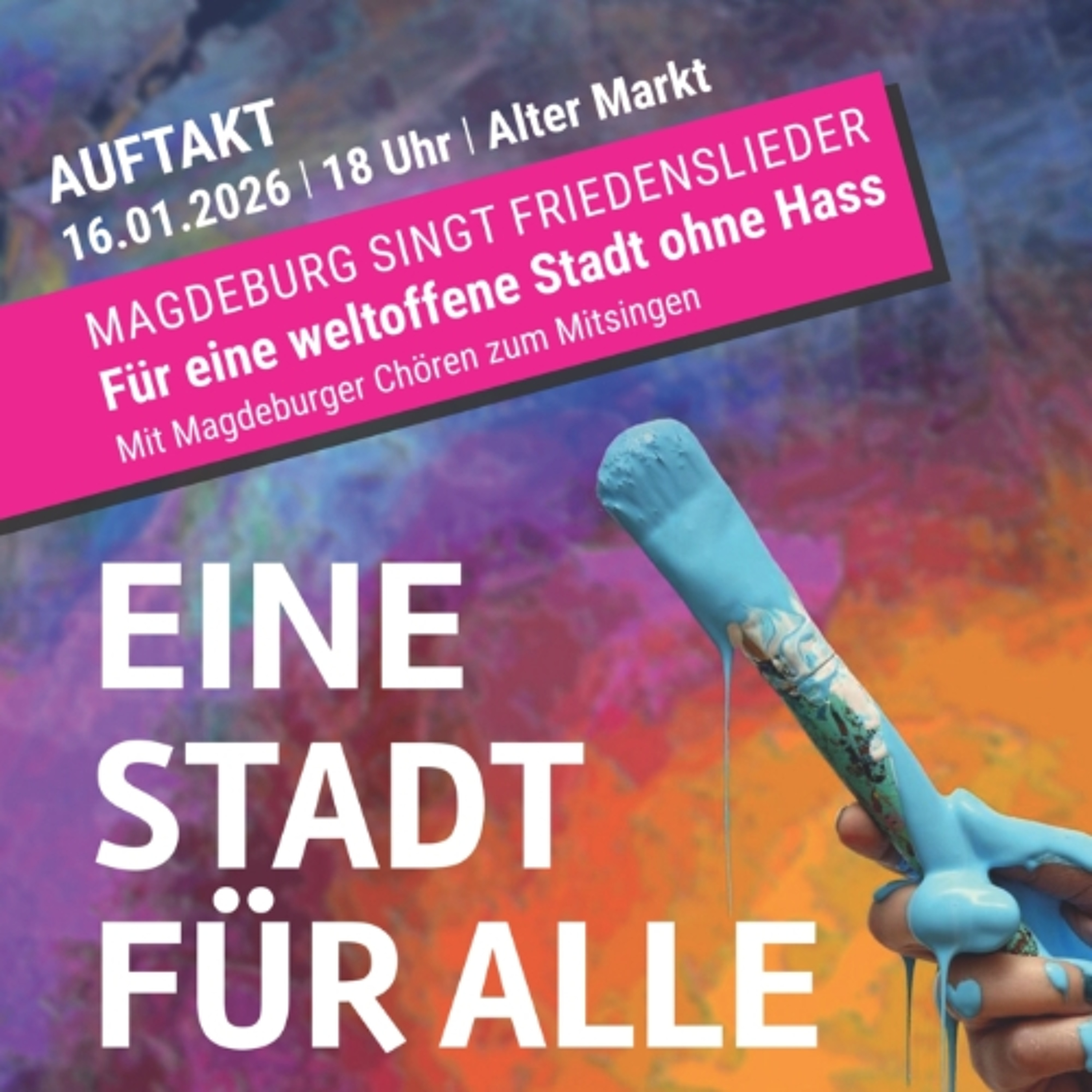 Eine Stadt für Alle: Demokratiefest in Magdeburg