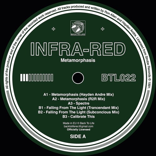 BTL022 / Infra-Red - Metamorphasis