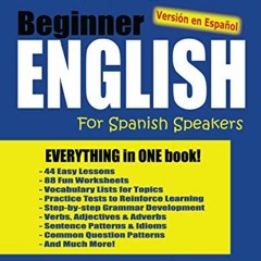 [PDF] Read Preston Lee's Beginner English For Spanish Speakers (Versión en Español) (Preston Lee's