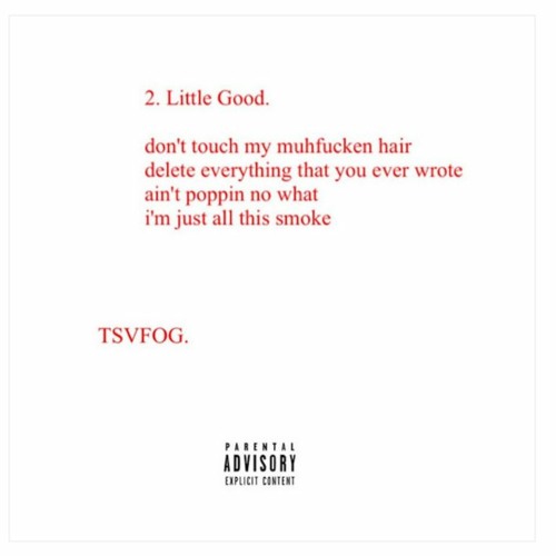 IAN ALEXANDER OF TSVFOG. † / LITTLE GOOD