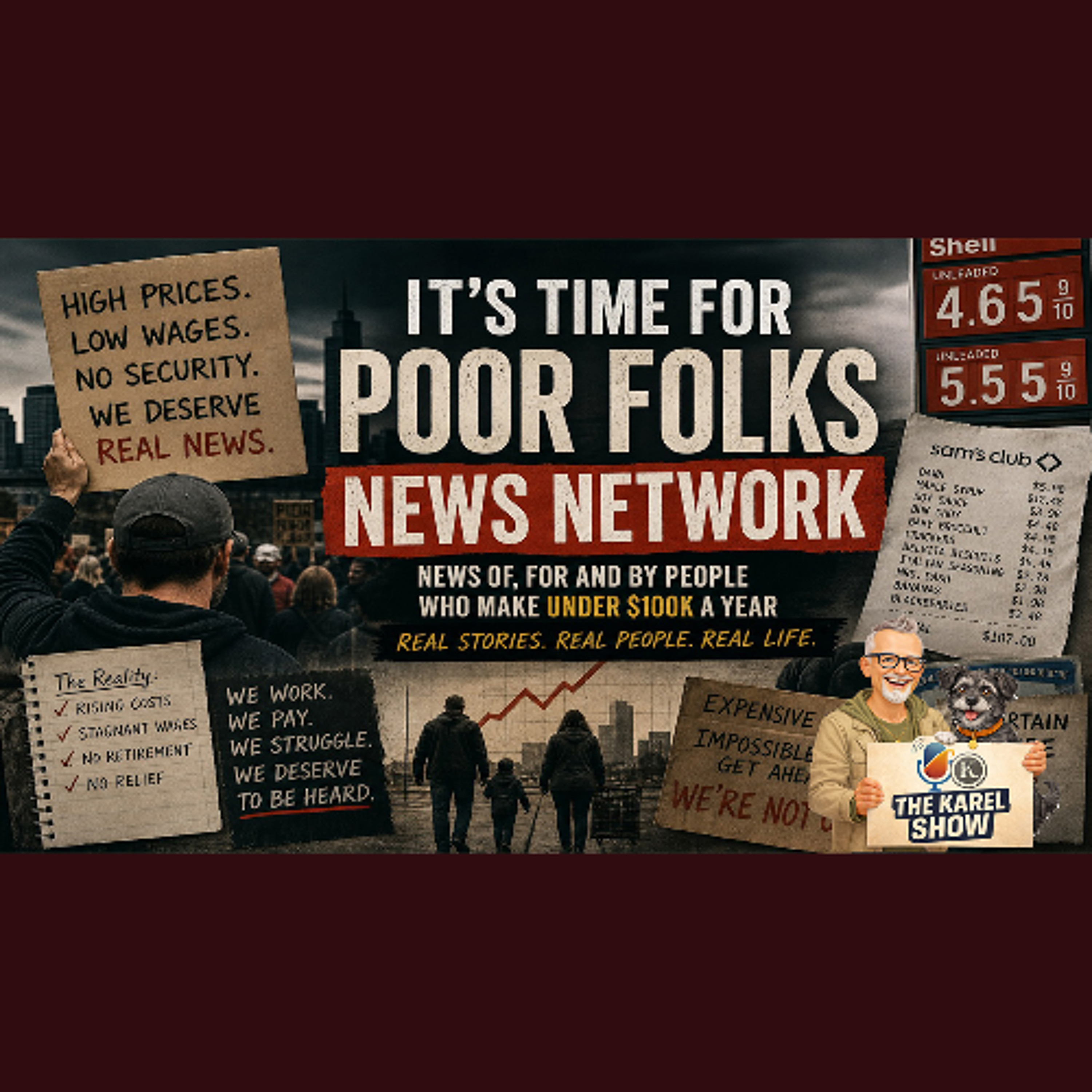 The Retirement Crisis No One in Media Lives | Why America Needs “Poor Folks News” NOW episode artwork