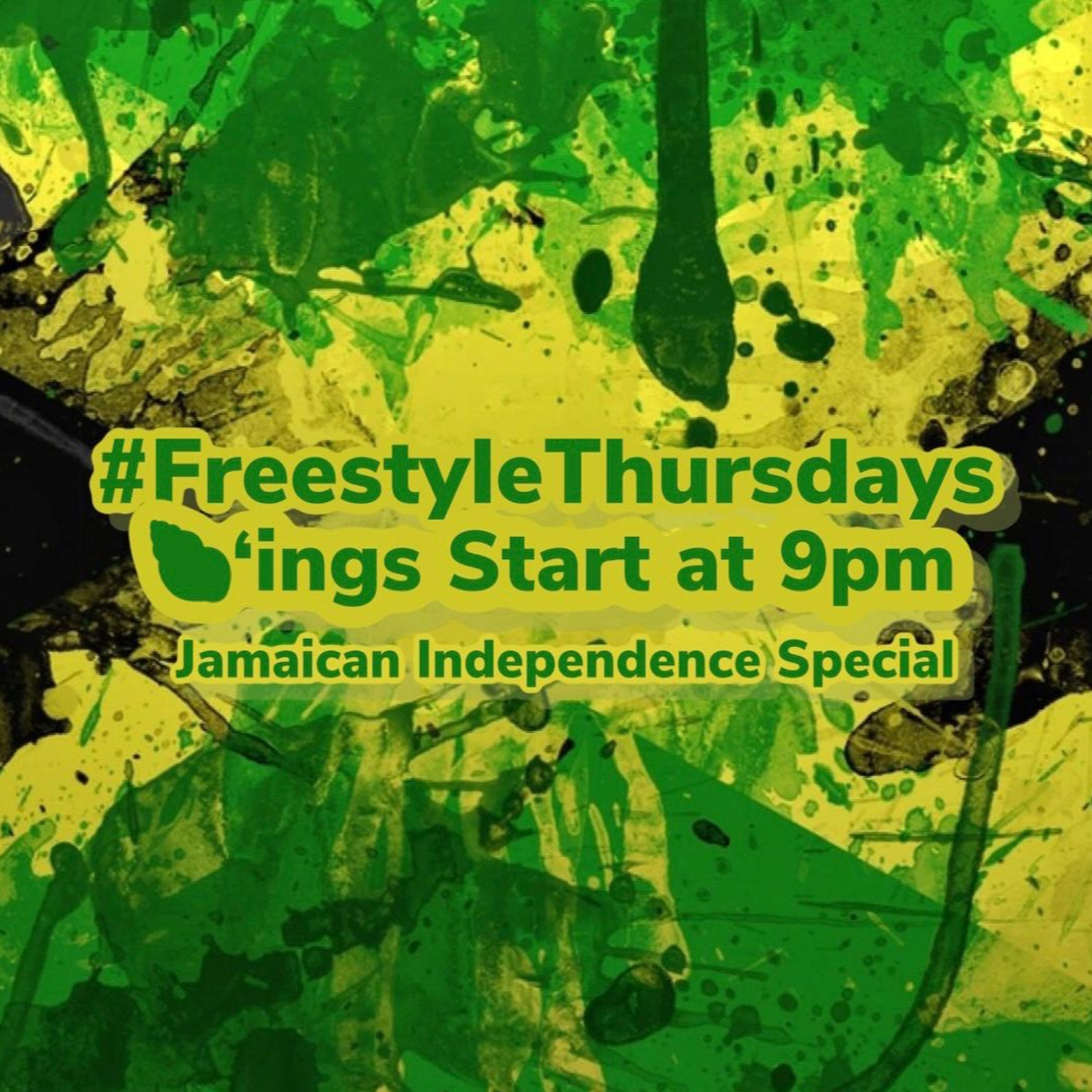 Reggae, Dancehall, Soca, Afrobeats Freestyle Thursdays - Jamaican Independence Special 06-08-20 episode artwork
