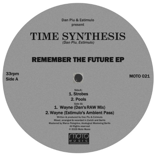 PREMIERE: Time Synthesis (Dan Piu & Estimulo) 'Wayne (Dan's RAW Mix)' [Moto Music]
