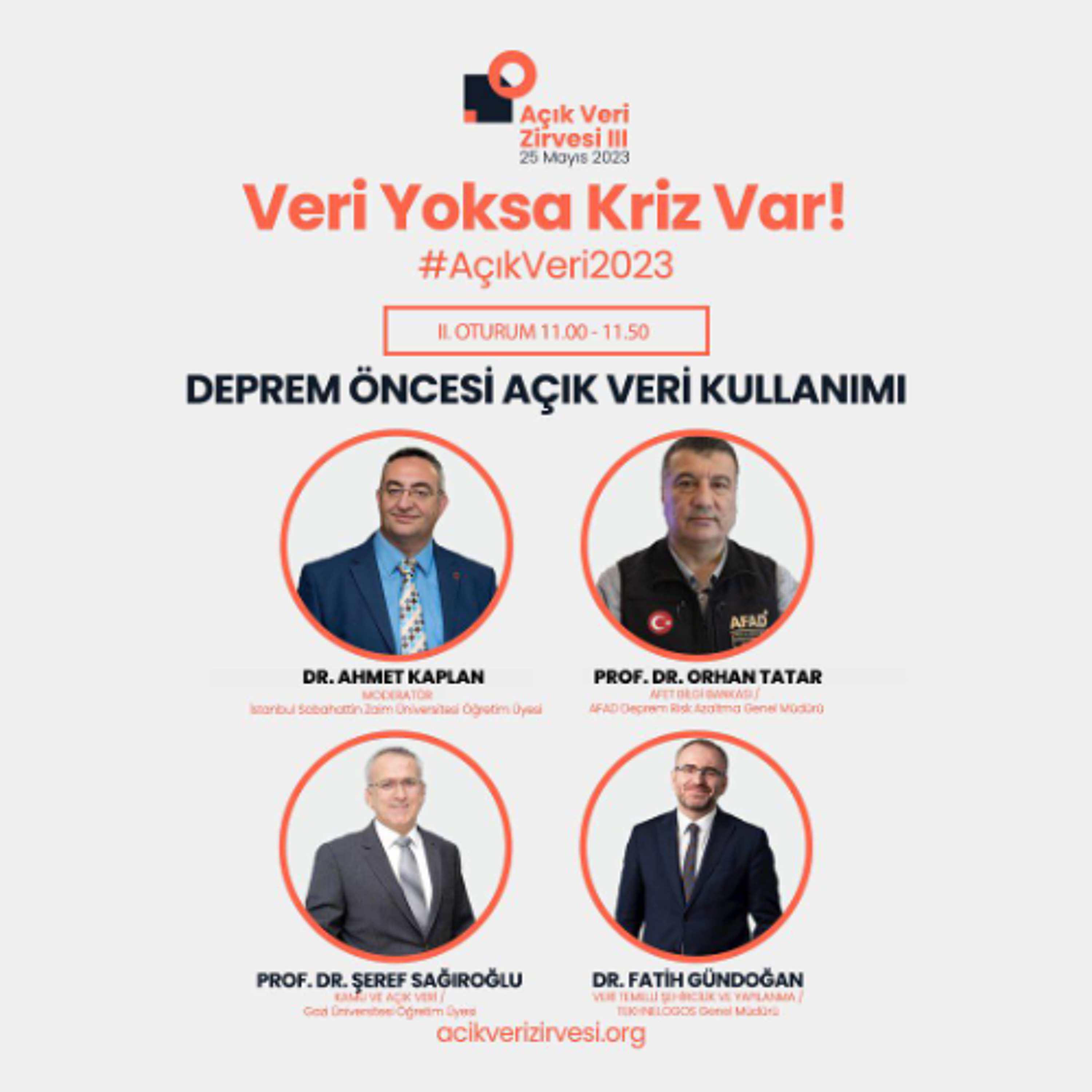 "Deprem Öncesinde Açık Veri Kullanım" | Açık Veri Zirvesi 2023 - II. Oturum episode artwork