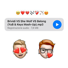 Brividi VS She Wolf VS Belong (YuB & Keys Mash-Up)