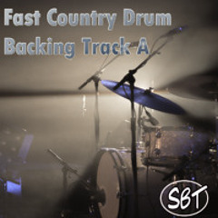 Fast Country Drum Backing Track A