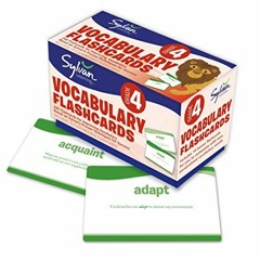 [ACCESS] [EBOOK EPUB KINDLE PDF] 4th Grade Vocabulary Flashcards: 240 Flashcards for
