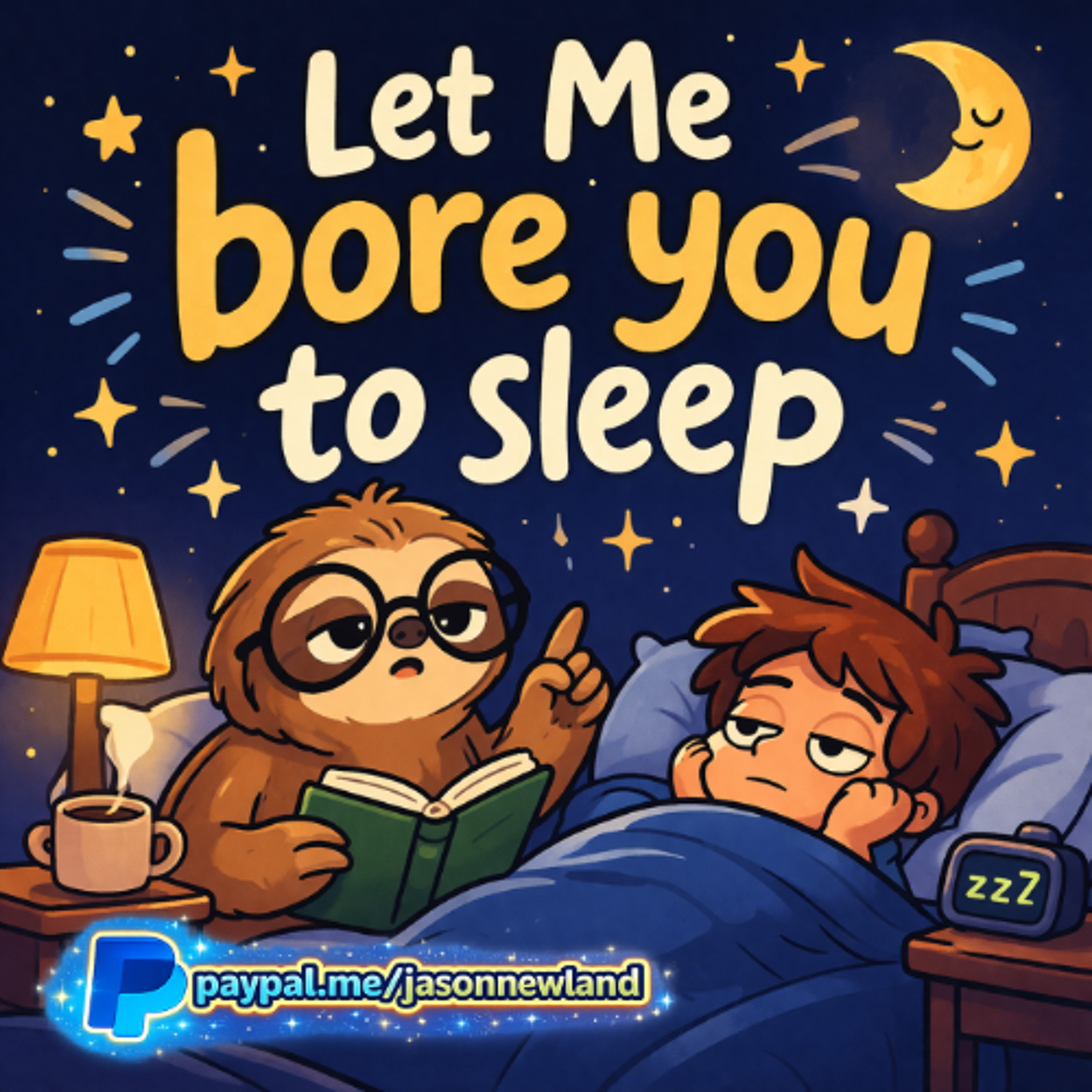 (Long  Voice Only) #1590 Let me bore you to sleep  Jason Newland  10th April 2026