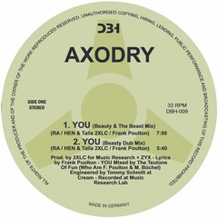 DBH - 009 - AXODRY - YOU (DBH Music Records)