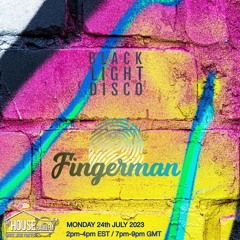 Black Light Disco With Fingerman July 2023