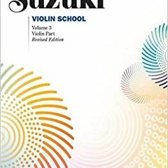 [Free Ebook] Suzuki Violin School, Vol 3: Violin Part Online Book