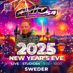 Dj Sweder - live set z New Year's Eve party 2025 klubu Studio 54
