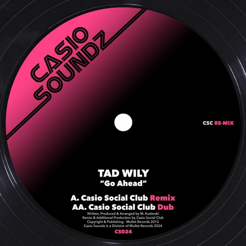 Tad Wily - Go Ahead (Casio Social Club Remix) (Preview)