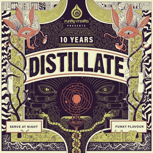 Akkma & Metaphyz - Poizon Dudes (VA 10 YEARS DISTILLATE- Funky Freaks rec.)