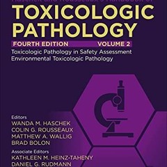 PDF Haschek and Rousseaux's Handbook of Toxicologic Pathology, Volume 2: Safety