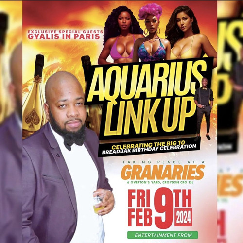 DJBLACKA FT GENNA SMALLZ- #AQUARIUS LINK UP [MAGNUM FRIDAYS] LIVE AUDIO