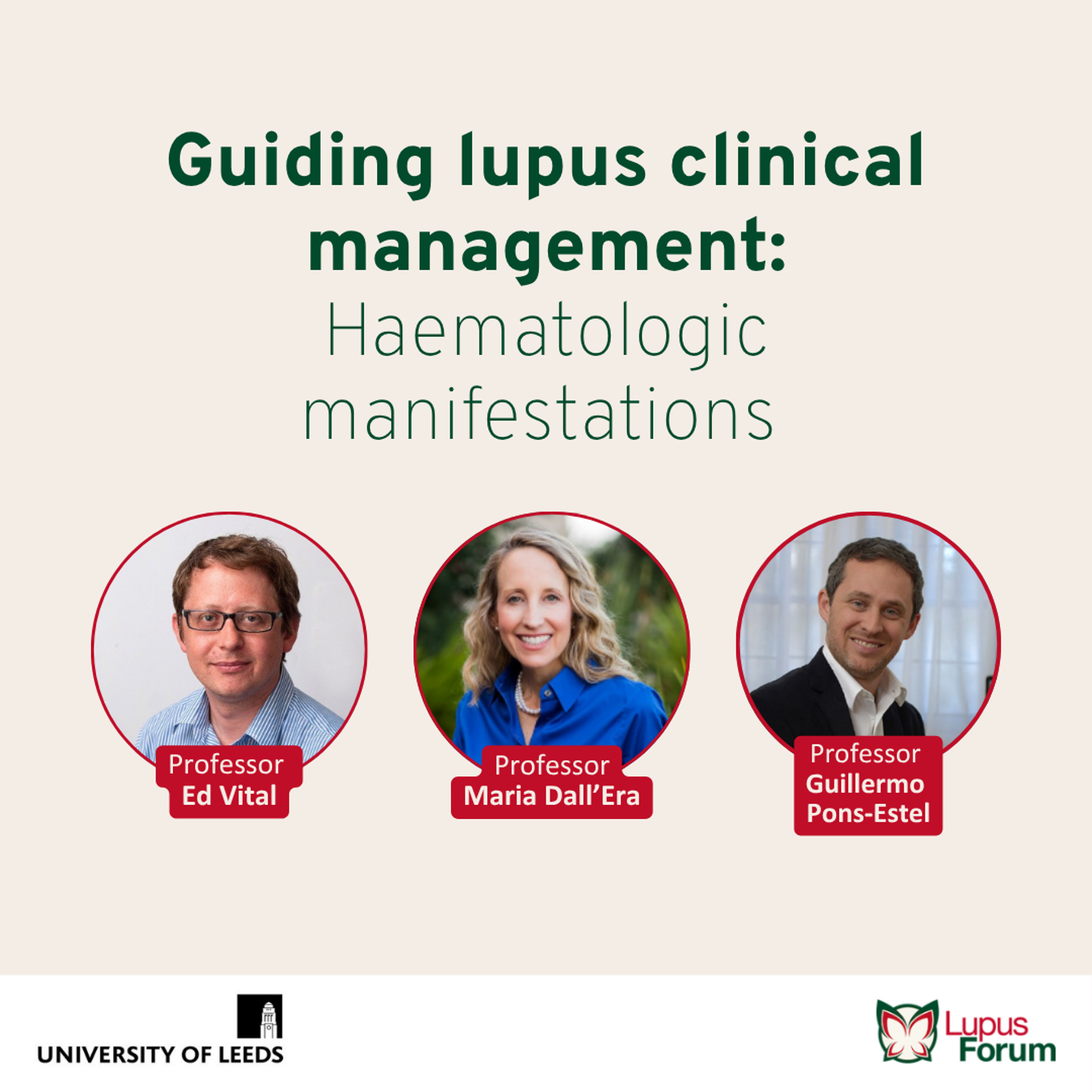 Guiding lupus clinical management: Hematologic manifestations episode artwork