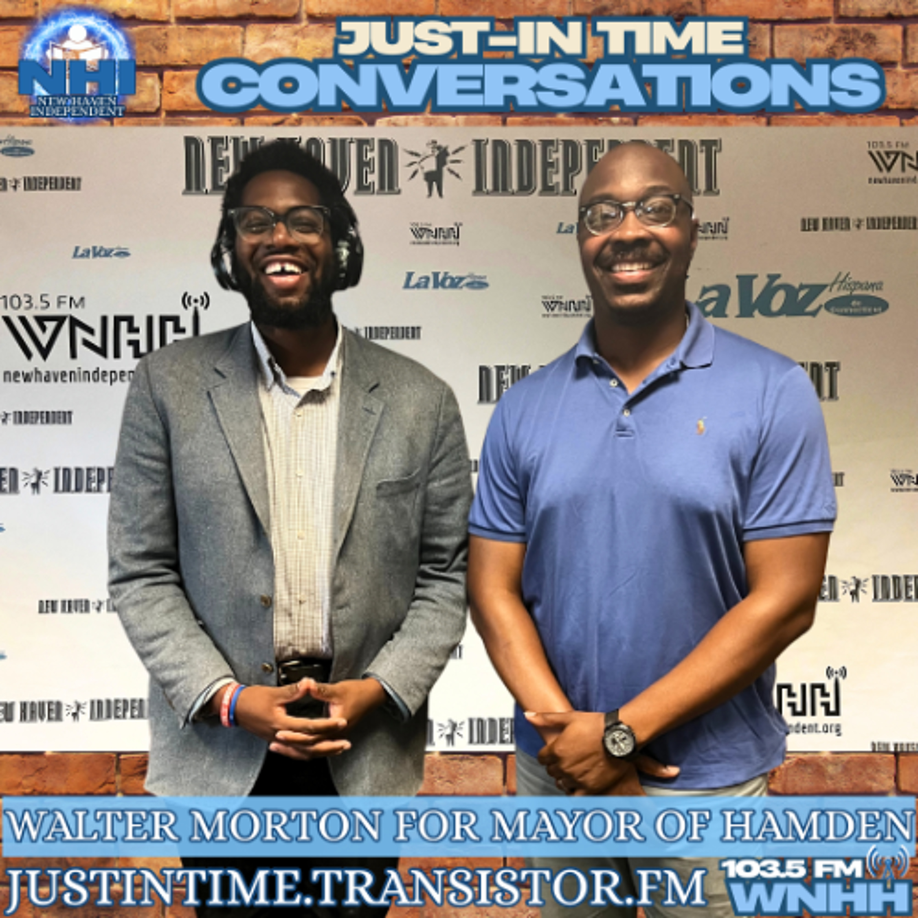Just-in Time Conversations: Walter Morton for Mayor of Hamden episode artwork