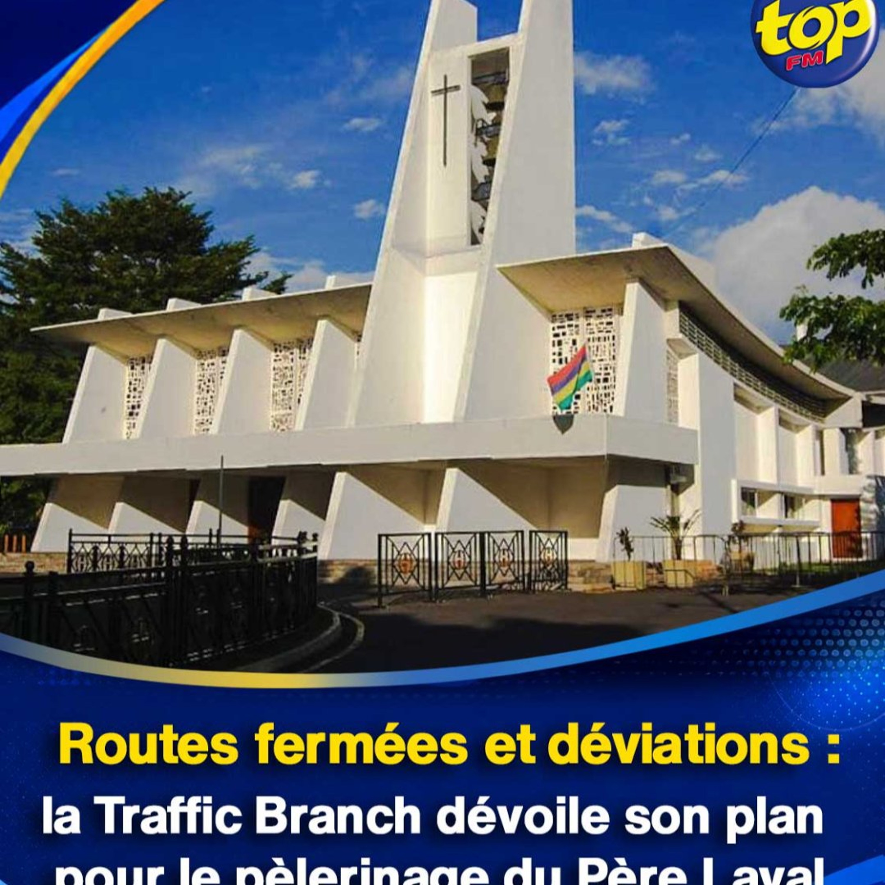 Routes fermées et déviations : la Traffic Branch dévoile son plan pour le pèlerinage du Père Laval les 8 et 9 septembre