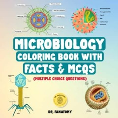 Pdf BOOk Microbiology Coloring Book with Facts & MCQs (Multiple Choice Questions