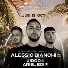 Ariel Boi live at Excéntrica Club (Bogotà, Colombia)
