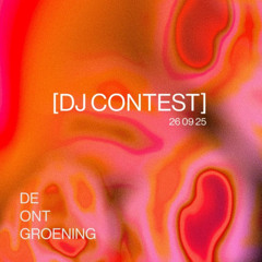 Leo Wieber for DE ONTGROENING // DJ contest