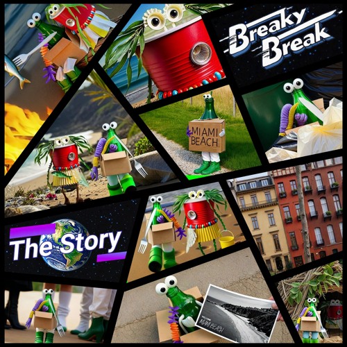 BREAKY BREAK -  THE STORY ( AI video story on YouTube )