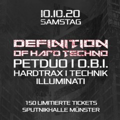 ILLUMINATI. DEFINITION OF HARDTECHNO 10.10.20 / Opening Set  / 145 BPM