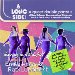 Emily Ames and Rae Luebbert talk about a long side: a queer double portrait