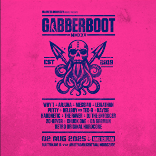RETRO Original Harcore - Live @ Gabberboot (roof stage) [02.08.2025]